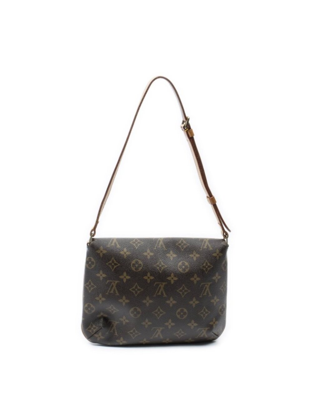 Louis Vuitton Musette Tango Brown Monogram Canvas Messenger Bag - Picture 5 of 11